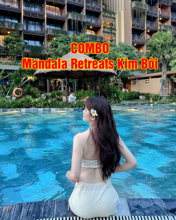 Combo Mandala Retreats Kim Bôi 03 bữa ăn